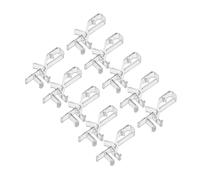 Holibanna 10 Piezas Retenedor De Cortina Transparente Clips De Cortina De Ducha Pinzas para Persianas Clips De Cenefa para Persianas Verticales Clips De Ducha para Cortina Ordenador Personal