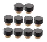 Holibanna 10 Piezas Tapones de Madera T Forma para Botellas de Vino de Unidades Tapones Reutilizables para Conservación de Bebidas Accesorios de Bodega de Madera Natural
