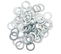 Holibanna 100 Arandelas de Metal para Patinetas, Calzas de Velocidad para Eje de Camión, 100 Piezas Multiusos para Longboard y Tablas de Surf, Repuestos para Ruedas y Hardware de Patineta