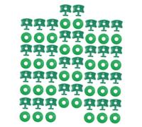 Holibanna 100 Juegos Accesorios para Invernadero Ganchos Plásticos para Fijación de Redes y Sombra Prácticos y Fáciles de Instalar para Jardín y Huerto