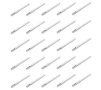 Holibanna 100 piezas Conectores de Cobre con Pin de Latón Niquelado Unidades Terminales Eléctricos Reutilizables para Cables de Electrodos y Cableado Industrial Resistente