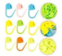 Holibanna 100 piezas Marcadores para Ganchillo de Plástico Coloridos Reutilizables Marcadores de Puntos para Tejer Herramientas DIY para Tejidos y Labores de Punto