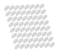 Holibanna 100 Unidades de Protectores de Goteo para Velas de Plástico, Protección contra Cera Servicios Obsequios en Iglesias y Navidad