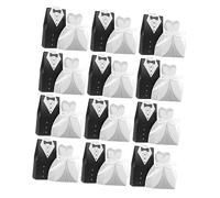 Holibanna 100piezas Caja De Dulces Para Bodas Exquisitas Contenedor Para Dulces Caja De Para Bodas Diseñada Para Novios y Novias Uso