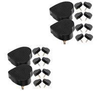 Holibanna 10pares Heart Shaped Heel Tips for High Heels Replacement Caps for Shoe Repair Wear-resistant and Practical Repair Accessories