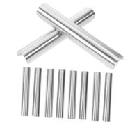 Holibanna 10piezas Conector De Varilla Romana para Cortinas Metálicas Conector De Riel De Cortina para Barras De y Juntas Dormitorios o Salas De Estar