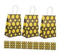 Holibanna 12 Piezas Bolsas Temáticas de con Asa Pack para Fiestas y Cumpleaños Diseño de para Sorprender