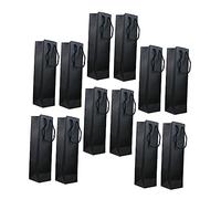 Holibanna 12Piezas Bolsa para Botella De Vino Papel Simple Elegante para Almacenamiento De Vino y Champán para Eventos y Decoraciones