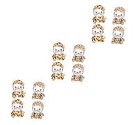 Holibanna 12piezas Llavero De Tigre De Peluche Divertido Para Año Adorno Colgante De Tigre Para Niño Niña y Decoración De Mochilas