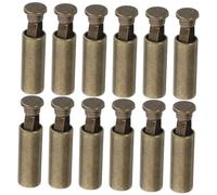Holibanna 12piezas Tapones Para Cordones De Sudaderas Puntas De Repuesto Para Zapatos y Pantalones Metálicas Diseño