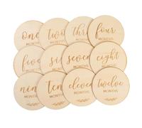 Holibanna 1Juego Tarjetas Para Bebés Tarjetas De Mensuales Propósito Fotográfico Meses De Recuerdos Para Capturar Momentos Especiales