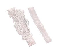 Holibanna 1par Tira De Encaje Floral Para Piernas Cinturón De Boda Elegante Para Novias y Damas De Honor Decoración Clásica Para Ceremonias y Recepciones De Bodas