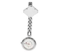Holibanna 1pieza Reloj De Bolsillo para Enfermeras Diseño De Doble Calendario Reloj Médico Portátil De Inoxidable para Profesionales Salud y Uso Diario
