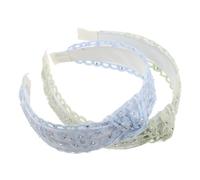 Holibanna 2 Diademas Brillantes: Diademas Anchas Bordadas Con Diamantes De Imitación Para Mujer, Accesorios Para El Cabello De Moda Para Bodas, Graduaciones Y Looks Cotidianos.