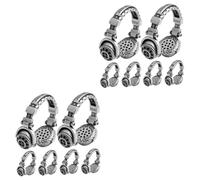 Holibanna 2 Juegos Anillo Abierto Tachuelas Pendientes De Otoño Para Mujer Anillos De Oro Anillos Para Mujer Aros De Oro Anillo De La Nariz Bandas Hombres Silver Aleación 6 Piezas*2