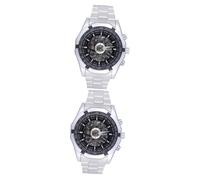 Holibanna 2 Piezas 099 rieles opuestos Relojes de Hombre Reloj para Hombres Reloj de Hombre Reloj mecanico Hombre Reloj mecanico de Esfera Redonda envío Directo Relojes mecanicos Mirar
