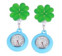 Holibanna 2 Piezas Accesorios De Enfermería para Enfermeras Enfermero Reloj Digital Clip De Enfermera En El Reloj Estetoscopio Reloj Relojes Fob para Enfermeras El Don Hombre Llavero Lindo