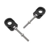 Holibanna 2 Piezas Ajustador de Cadena para Motocicleta Crf110f Negro de