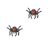 Holibanna 2 Piezas Anillo de araña peonía artificial falsa adaptadores especiales girar Anillo de diseño vintage Anillo de diamantes de imitación anillos de araña para mujer Aleación de zinc