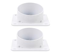 Holibanna 2 Piezas bisagra de elevación Almohadillas para Patas de Mesa Patas de Muebles Ajustables Junta de Mesa Junta de fijadores de Conector Fijo de Tabla Planchar