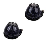 Holibanna 2 Piezas Ceramic Ink Dropper para Caligrafía y Pintura Contenedor de Agua para Tinta de Cerámica Diseño y Duradero para Oficina y Hogar para Prácticas Artísticas y