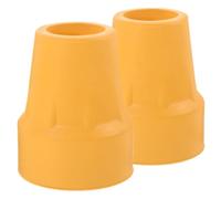 Holibanna 2 Piezas Puntas de Bastón Antideslizantes de Caucho para Muletas y Bastones de Senderismo para Terrenos Mojados y la Seguridad y Estabilidad