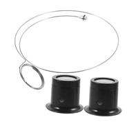 Holibanna 2 Piezas usando una Lupa Auriculares con Lupa sujetando el Alambre de la Gafas relojero Lentes para relojero anteojos para Reparar Relojes para Reparar Relojes