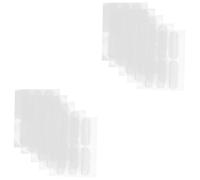 Holibanna 2 Series Artefacto De Parche De Orejas Parches De Soporte Para Pendientes Estético Pequeño Moldeable Espuma Accesorio De Oído Cinta Para Pendientes Epva Transparente 30 Piezas*2