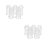 Holibanna 2 Series Soporte Para Pata De Báscula Pata De Bandeja De Pesaje Bandeja De Báscula De Mesa Accesorio Para De Báscula s De Repuesto Para De Pesaje 5 piezas*2