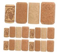 Holibanna 20 Piezas Tapones de Corcho para Botellas de Vino de Selladores de Vidrio Reutilizables Corchos para Vino Cerveza