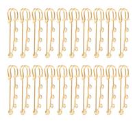 Holibanna 20piezas Alfileres De Seguridad Reemplazables Para Ropa De Broches Decorativos Para Faldas y Vestidos Accesorios De Moda Para Mujer Diseño y