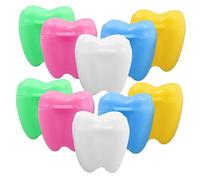 Holibanna 20piezas Cajitas De Dientes Para Bebés Organizador De Recuerdos De Dientes Infantiles Almacenamiento y Para Preservar Recuerdos De Niñez