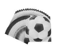 Holibanna 20piezas Servilletas Estampado De Fútbol Para Fiestas Unidades Servilletas De Papel Para Decoración De Mesa y Recuerdos De Fiesta De Fútbol