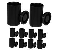 Holibanna 24piezas Botes De Película Plásticos Vacíos Estuche con Tapa Organizador De Almacenamiento Abs Duradero Viaje Fotografía