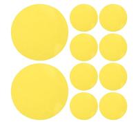 Holibanna 25 películas correctoras de luz: Pegatinas Adhesivas Amarillas para filtros de Foco - Película difusora de iluminación translúcida de 50 mm para Luces LED de riel, lámparas Colgantes