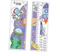 Holibanna 2hojas Calcomanía Extraíble Para Diseño Astronauta Decoración Guardería