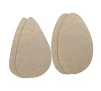 Holibanna 2pares Protector Antideslizante Para Zapatillas Almohadillas Autoadhesivas Para De Zapatos De Alta Resistencia Para Tacones y Calzado Diverso