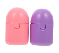 Holibanna 2piezas Caja Almacenamiento Artículos Femeninos Limpiador Pp Duradero Compacto