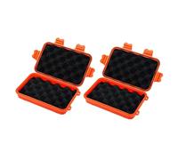 Holibanna 2piezas Caja de Supervivencia Resistente Golpes Estuche de Almacenamiento Compacto para Aventuras al Aire Contenedor para Exploradores y Campistas Diseño Sellado y Color