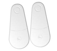 Holibanna 2piezas Cerraduras De Seguridad Para Bebés Para Puertas De Gabinete Doble Apertura Para Refrigerador y Armarios Sin Necesidad De Taladrar