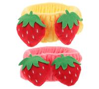 Holibanna 2piezas Diadema De Lavado Facial Para Mujer y Accesorios De Maquillaje y Spa Diseño De Para Mantener El Cabello Su Lugar
