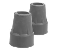 Holibanna 2piezas Funda para Muleta Almohadillas De Repuesto Antideslizantes Tapas De Goma para Andador Uso Interiores y Exteriores Reemplazo para Bastón Cómodo