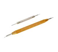 Holibanna 2piezas Herramienta Profesional para Remoción De Puntos De Reloj y Reemplazo De Correa Kit De Reparación De Relojes Diseño De Punta Pequeña y Accesorios De Relojería para