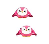 Holibanna 2piezas Mini Bandolera De Dibujos Animados para Niño Niña Cartera De Hombro Linda y Práctica para Guardar Snacks Teléfonos y Material Seguro y Duradero para Ocasiones