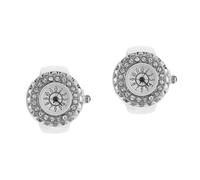 Holibanna 2piezas Reloj Anillo De para Mujer Accesorio De Moda Diseño y Elegante Reloj De Pulgar Decorativo para y Ocasiones Especiales