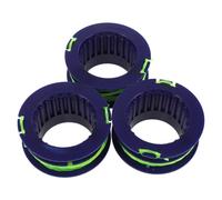 Holibanna 3 Piezas Carretes de Hilo para Desbrozadora Compatibles con Metros por Carrete Preenrollados Dobles para Desbrozadoras de MAX Recambio Resistente y Duradero