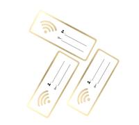 Holibanna 3 Piezas Letrero Acrílico de Wifi con para Decoración de Hotel y Hogar Aviso de Wifi