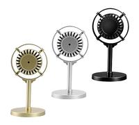 Holibanna 3 Piezas Modelo de Micrófono Vintage Decorativo para Fotografía y Fondo Juguetes Creativos para Música Colores Negro Dorado y Plata