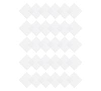 Holibanna 30 Láminas de Malla de Plástico Cuadrada de 8 X 8 Cm para Punto de Cruz y Manualidades, Ligera y Fácil de Cortar, Adecuado para Bordado y Posavasos DIY