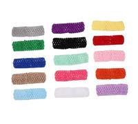 Holibanna 30 Piezas Diadema De Punto Elástico Bandana De Crochet Cabello Diadema De Crochet Tejida Grueso Para Mujeres Niñas Estilo Antideslizante Para Disfrazarse